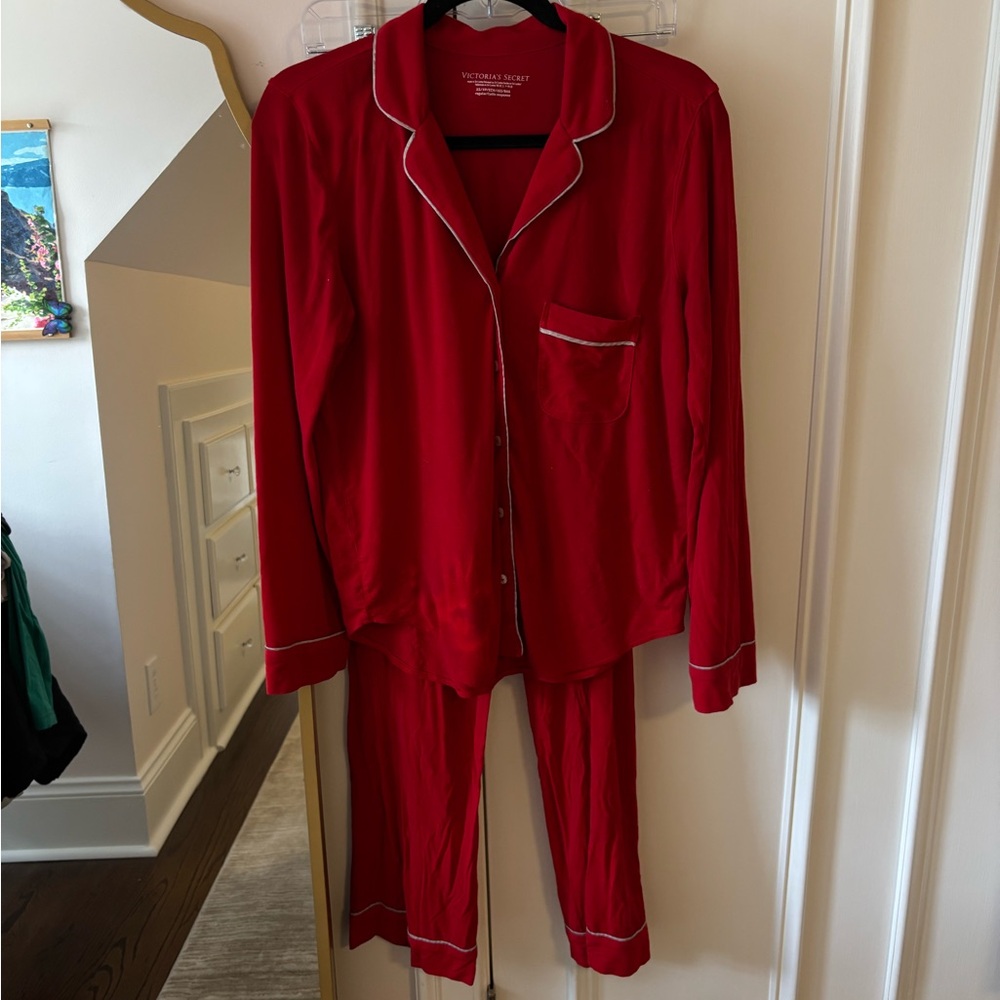 Victoria's Secret Red Pajama Set